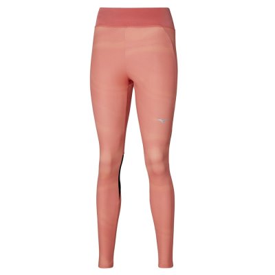 Mallas Mizuno Printed Mujer Coral Claro - Chile M086LEVHAP